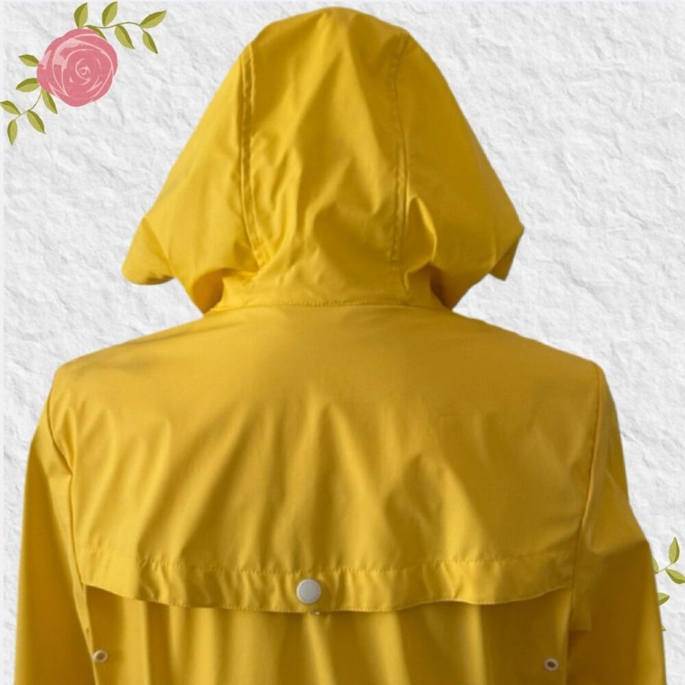 NWOT Cole Haan Hooded Rain Jacket - Picture 6 of 13